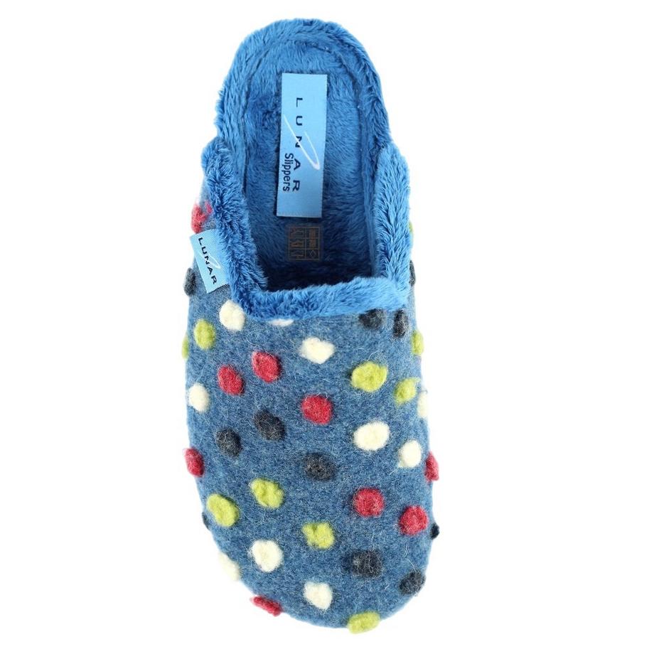 Lunar Montreal Polka Dot Hausschuhe  