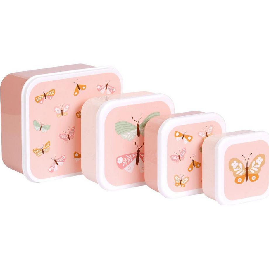 A lovely Company  Lunch & snack box set Butterflies 