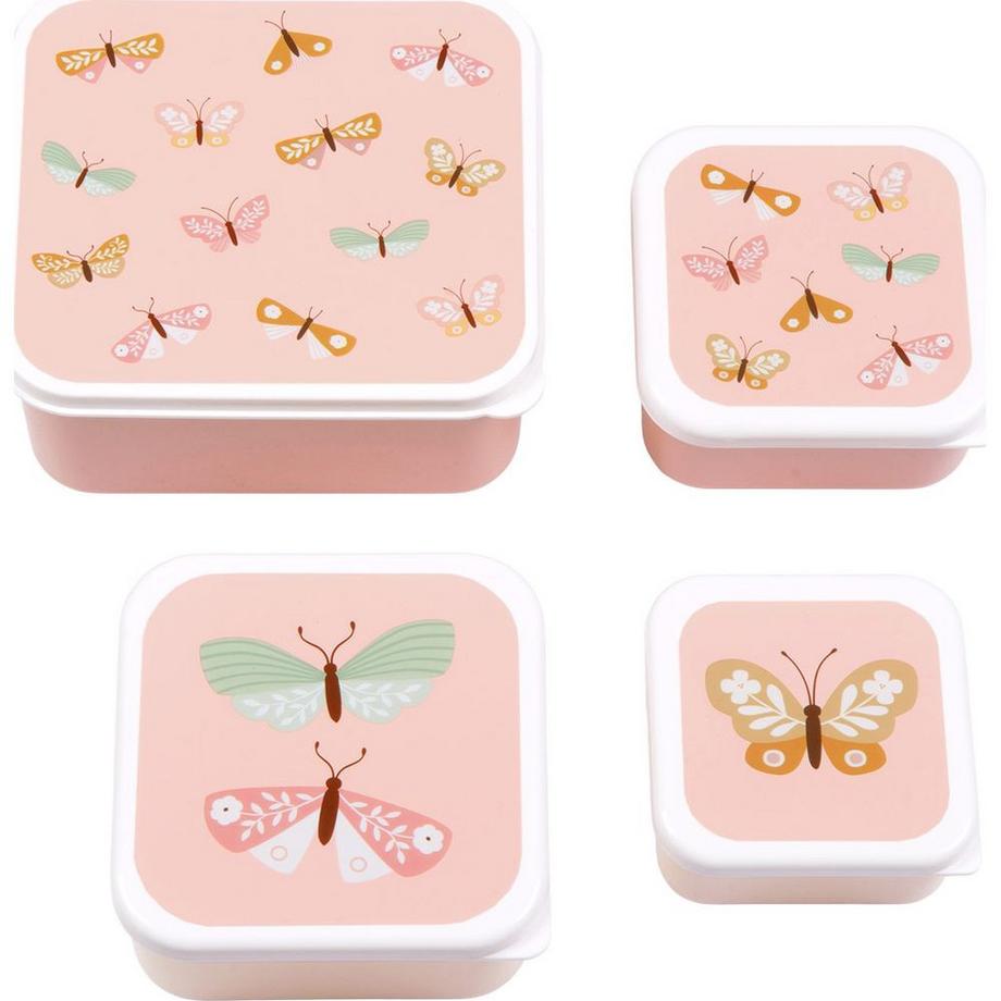 A lovely Company  Lunch & snack box set Butterflies 