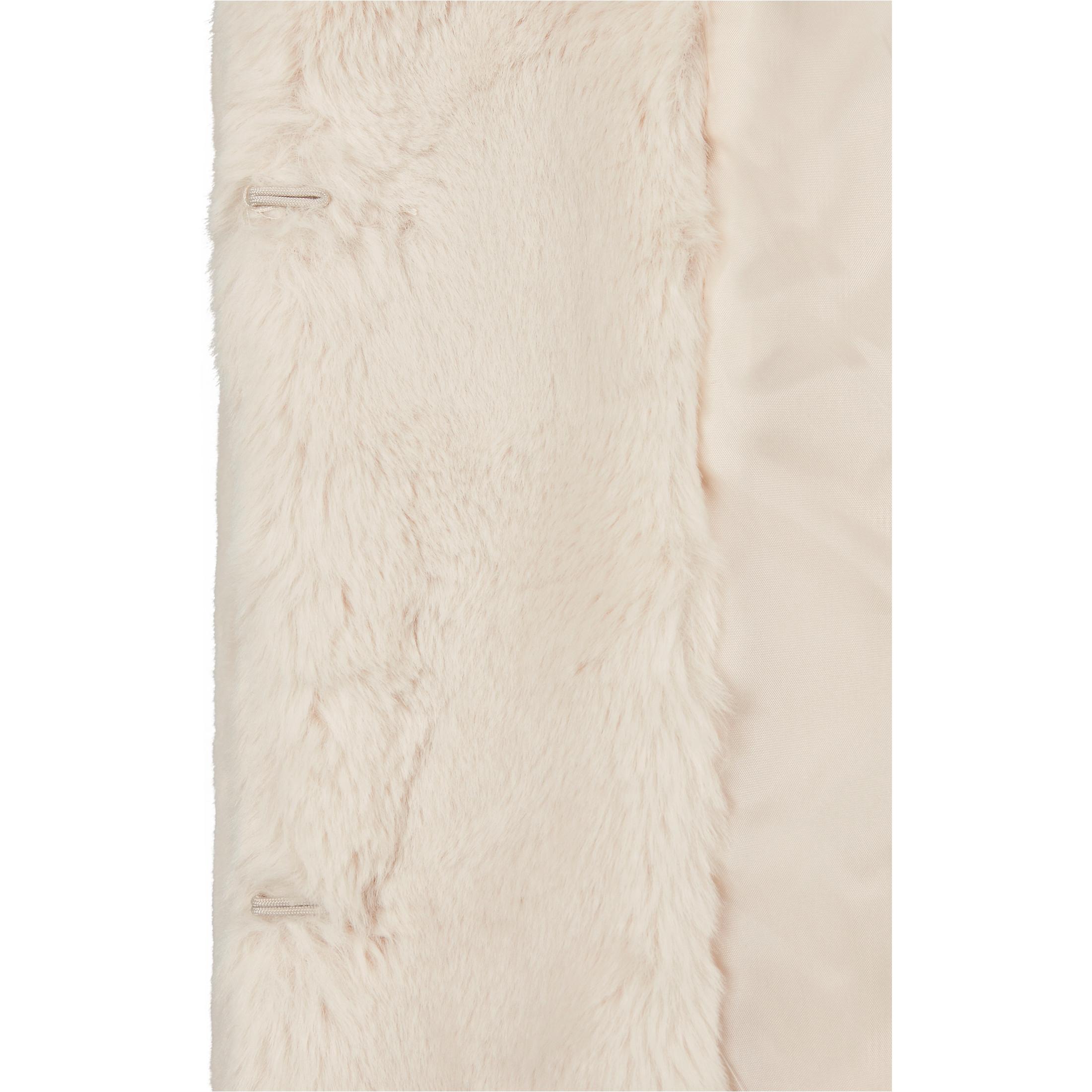 URBAN CLASSICS Cappotto Teddy con Cappuccio  