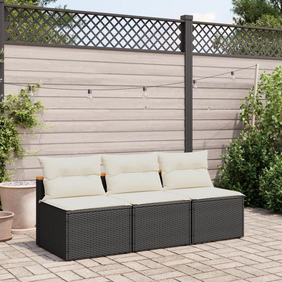 VidaXL Gartensofa poly-rattan  