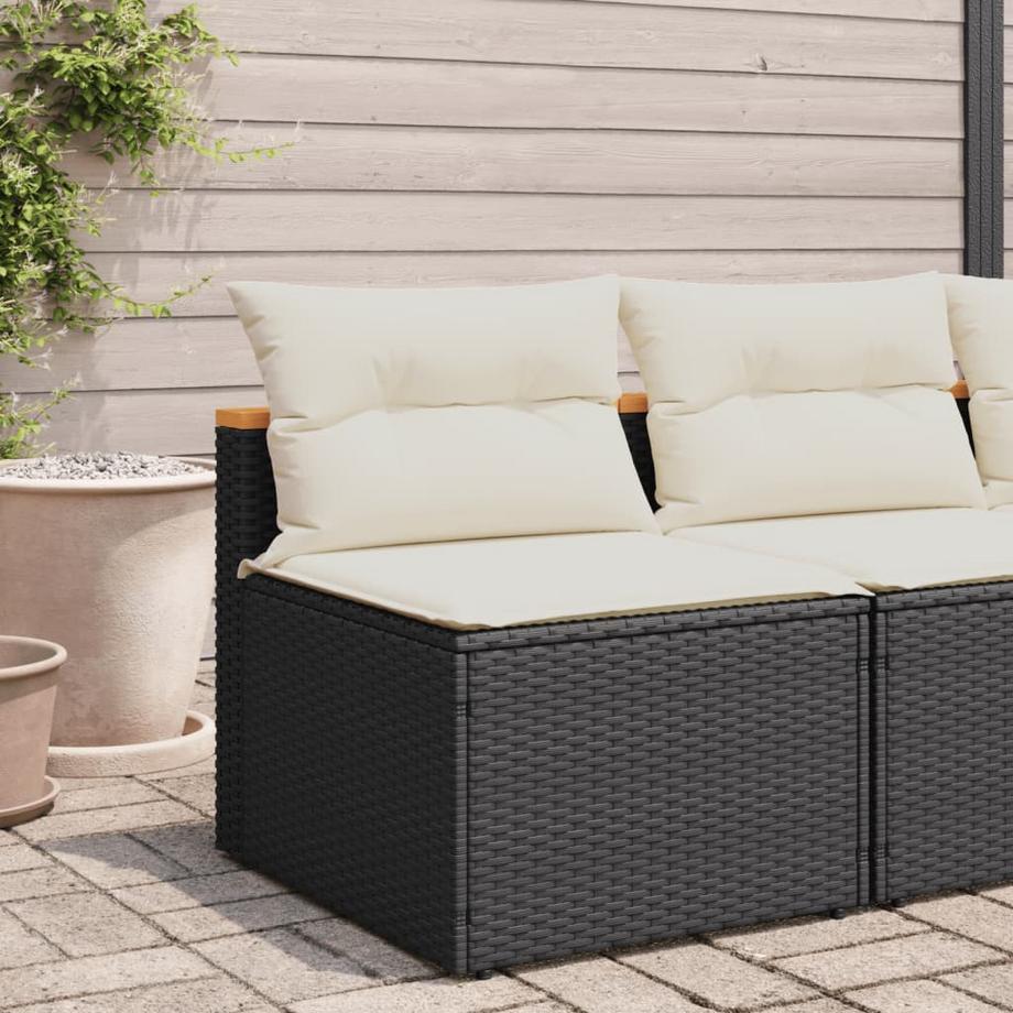 VidaXL Gartensofa poly-rattan  