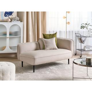 Beliani Chaise longue en Bouclé Moderno CHEVANNES  