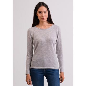 Kaschmir Rundhals Pullover