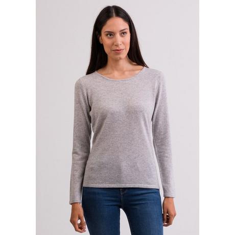 CASH-MERE.CH  Kaschmir Rundhals Pullover 