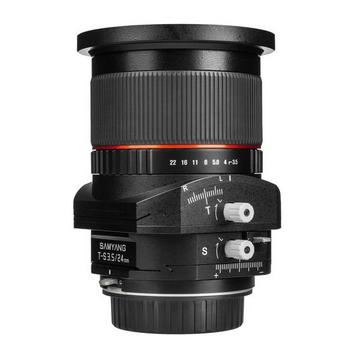 Samyang T-S 24mm 1: 3,5 ED als UMC (Canon)