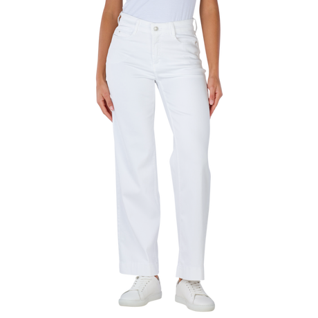 MAC Dream Wide Leg Light Denim Jeans  