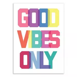 Art-Poster - Good vibes only - The Native State - 50 x 70 cm