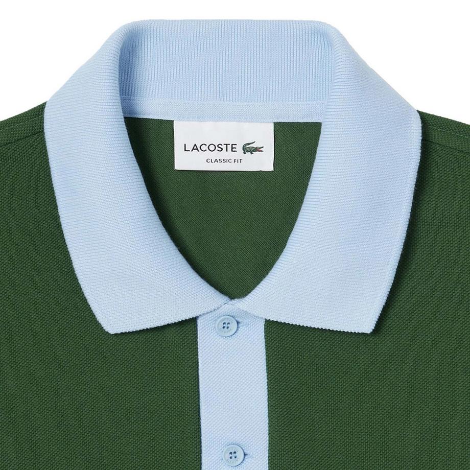 LACOSTE Poloshirt mit Kontrastkragen  