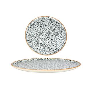 Bonna Assiette à Pizza - Calif -  Porcelaine - lot de 2  