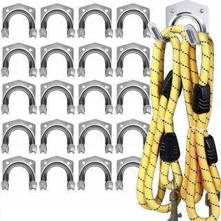 Northio Lot de 20 crochets en métal pour le rangement des outils  