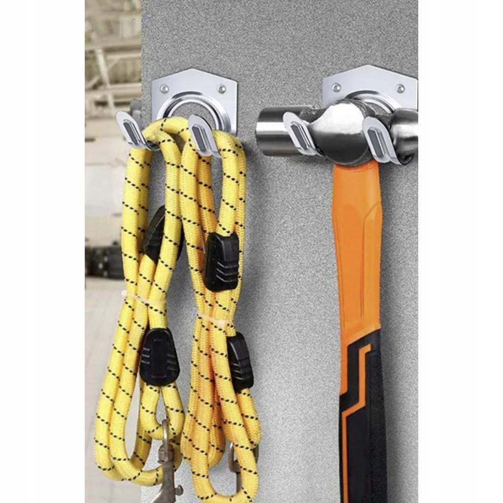 Northio Lot de 20 crochets en métal pour le rangement des outils  