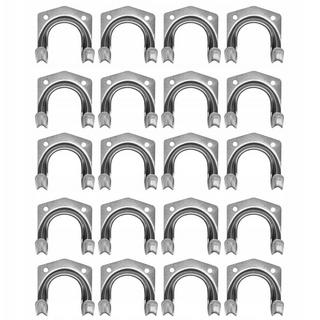 Northio Lot de 20 crochets en métal pour le rangement des outils  