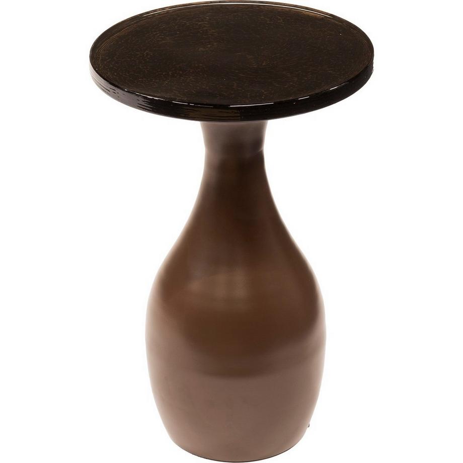 Table d'appoint Eclipse Drop cuivre antique S