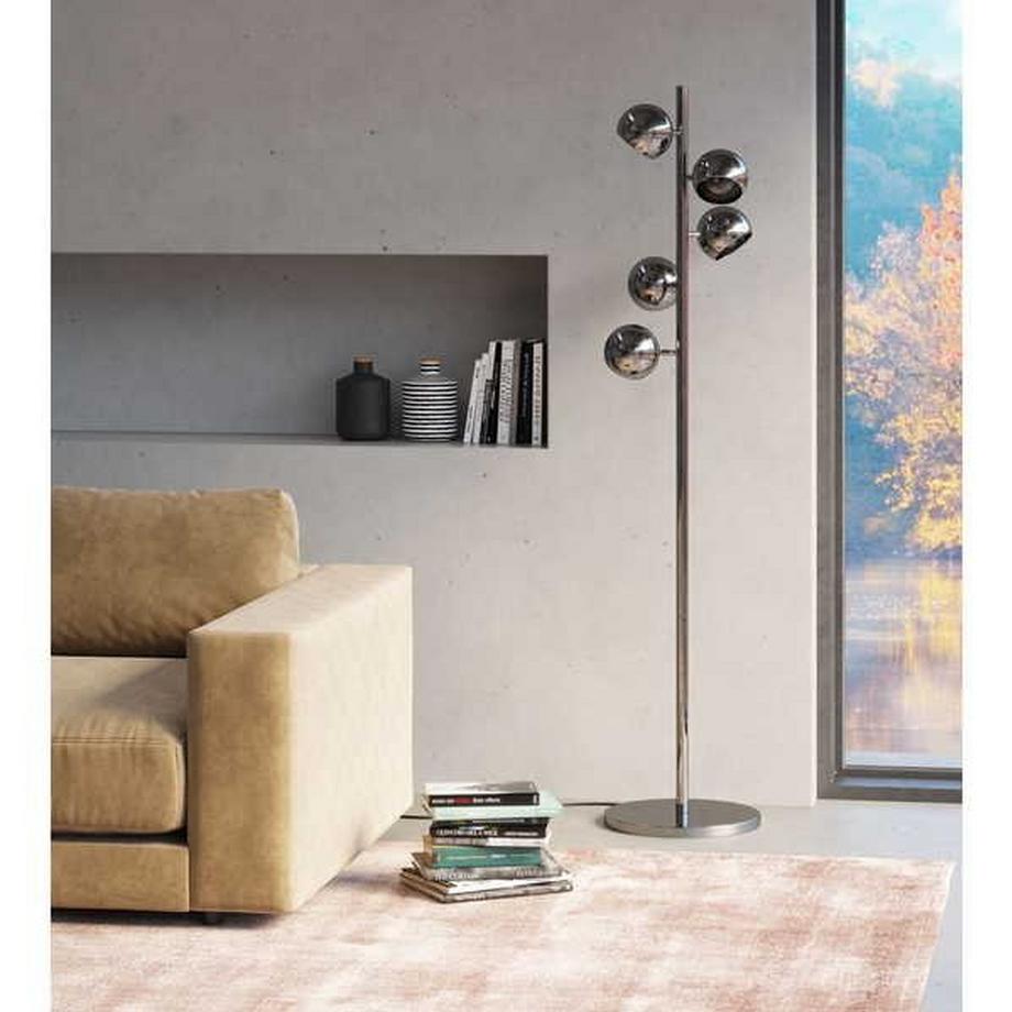 KARE Design Lampada da terra Calotta Cromo 5 serie  