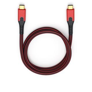 Oehlbach  Evolution CC cavo USB 3 m USB 3.2 Gen 2 (3.1 Gen 2) USB C Nero, Rosso 