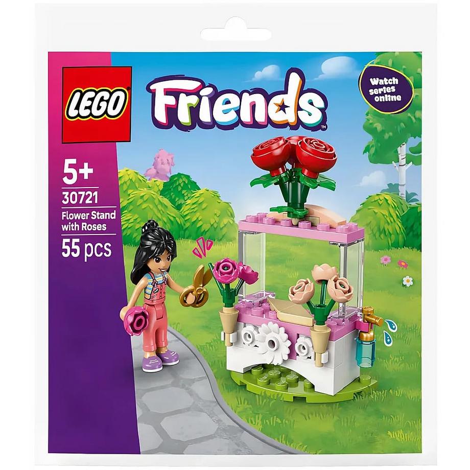 LEGO®  Stand de fleurs avec roses 