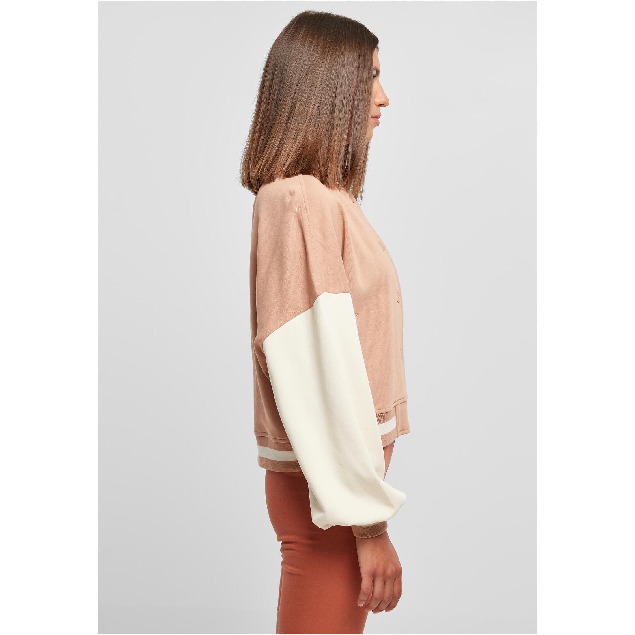 URBAN CLASSICS 2 Tone College Terry Oversize Jacke  