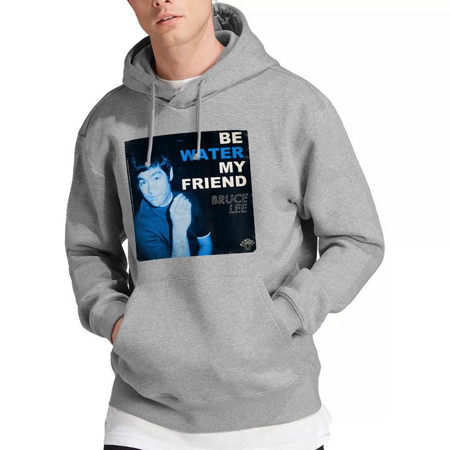 Bruce Lee Water Felpa Con Cappuccio  