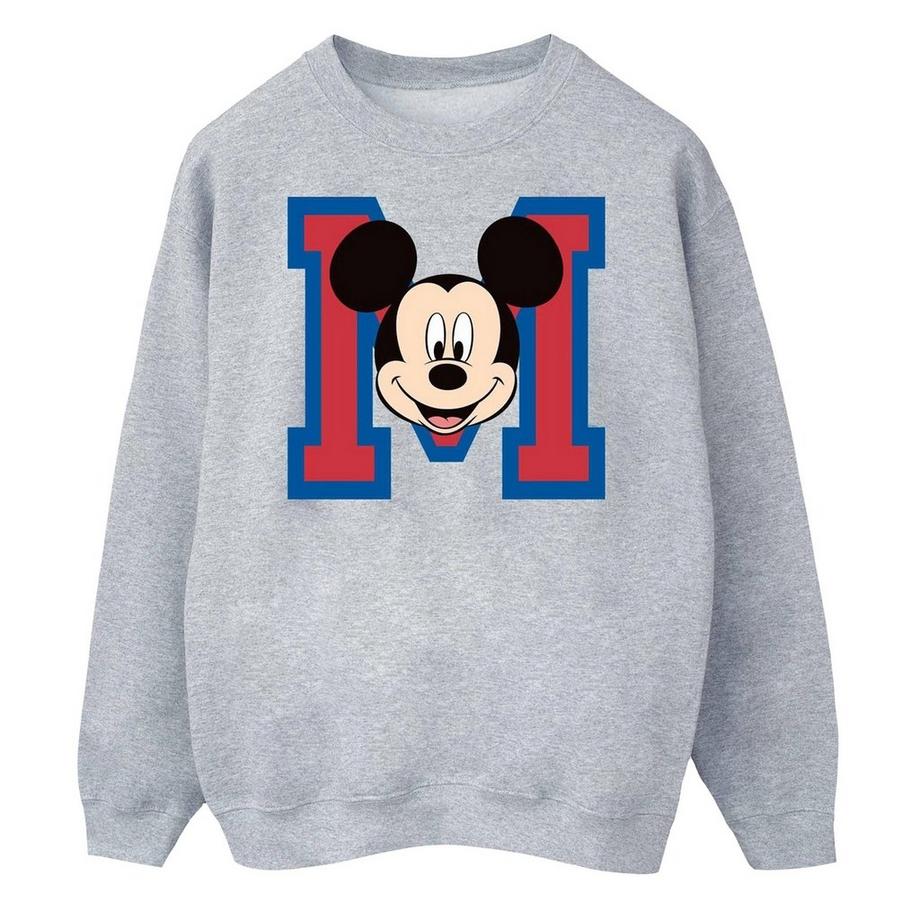 Disney Mickey Mouse Lettre M Sweatshirt  