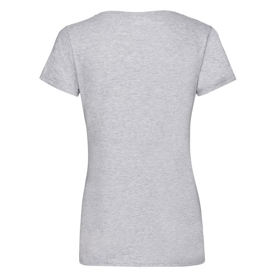 Fruit of the Loom Valueweight T-Shirt Scollo a V Profondo  