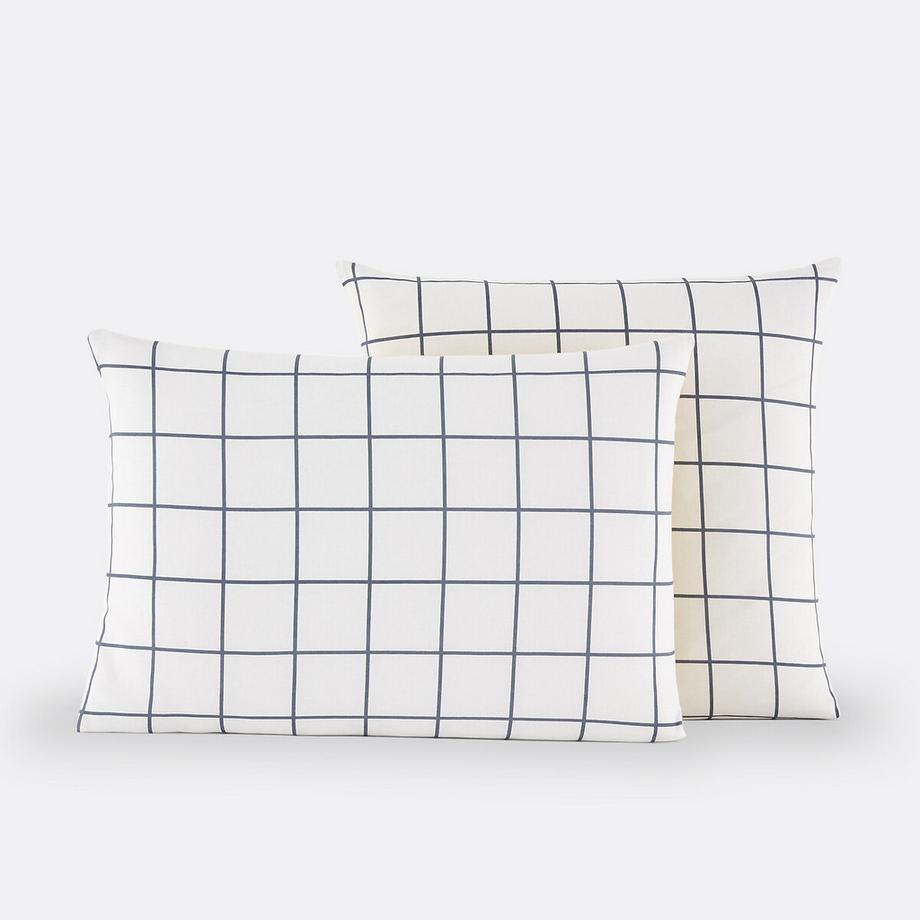 La Redoute Intérieurs Marvin Taie d'oreiller motif à carreaux  