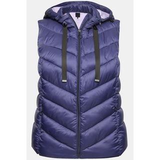 Ulla Popken  Gilet HYPRAR trapuntato e idrorepellente con cappuccio staccabile 