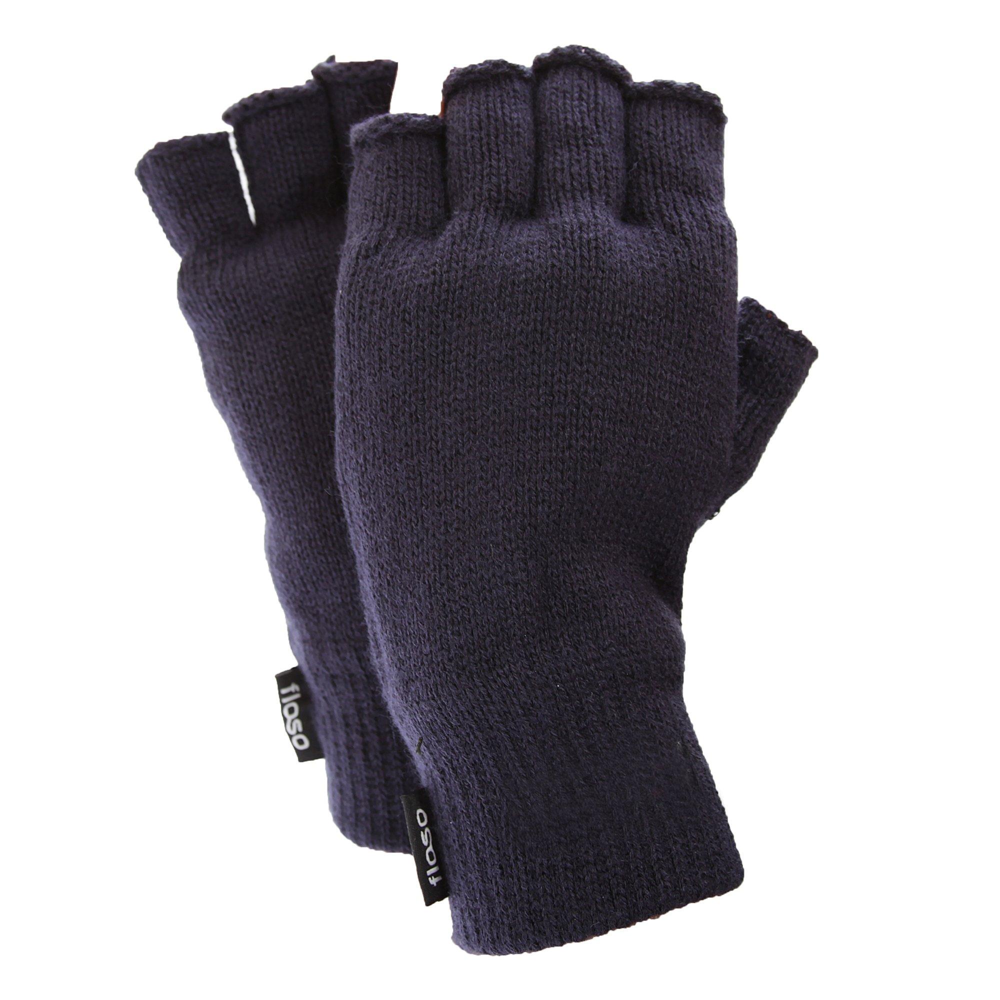 Image of Floso Halbfinger Thermo Handschuhe(3M 40g) - ONE SIZE