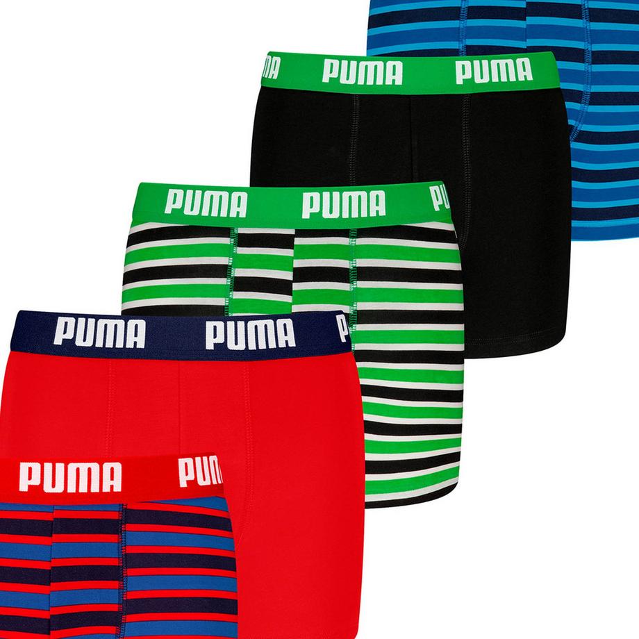 PUMA  Boxershort  6er Pack Bequem sitzend-Everyday Striped Boxers ECOM 6P 