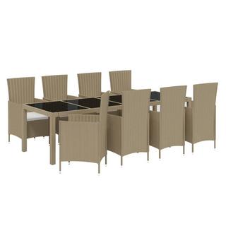 VidaXL Gartengarnitur poly-rattan  