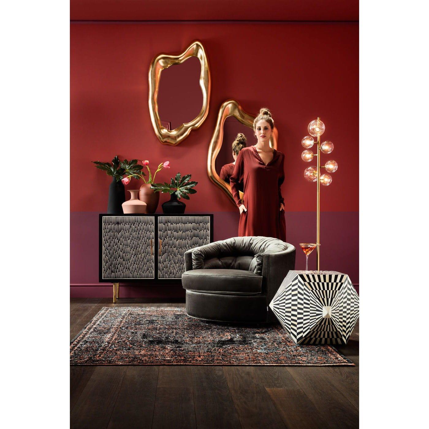 KARE Design Spiegel Hologram Gold  117x68cm  