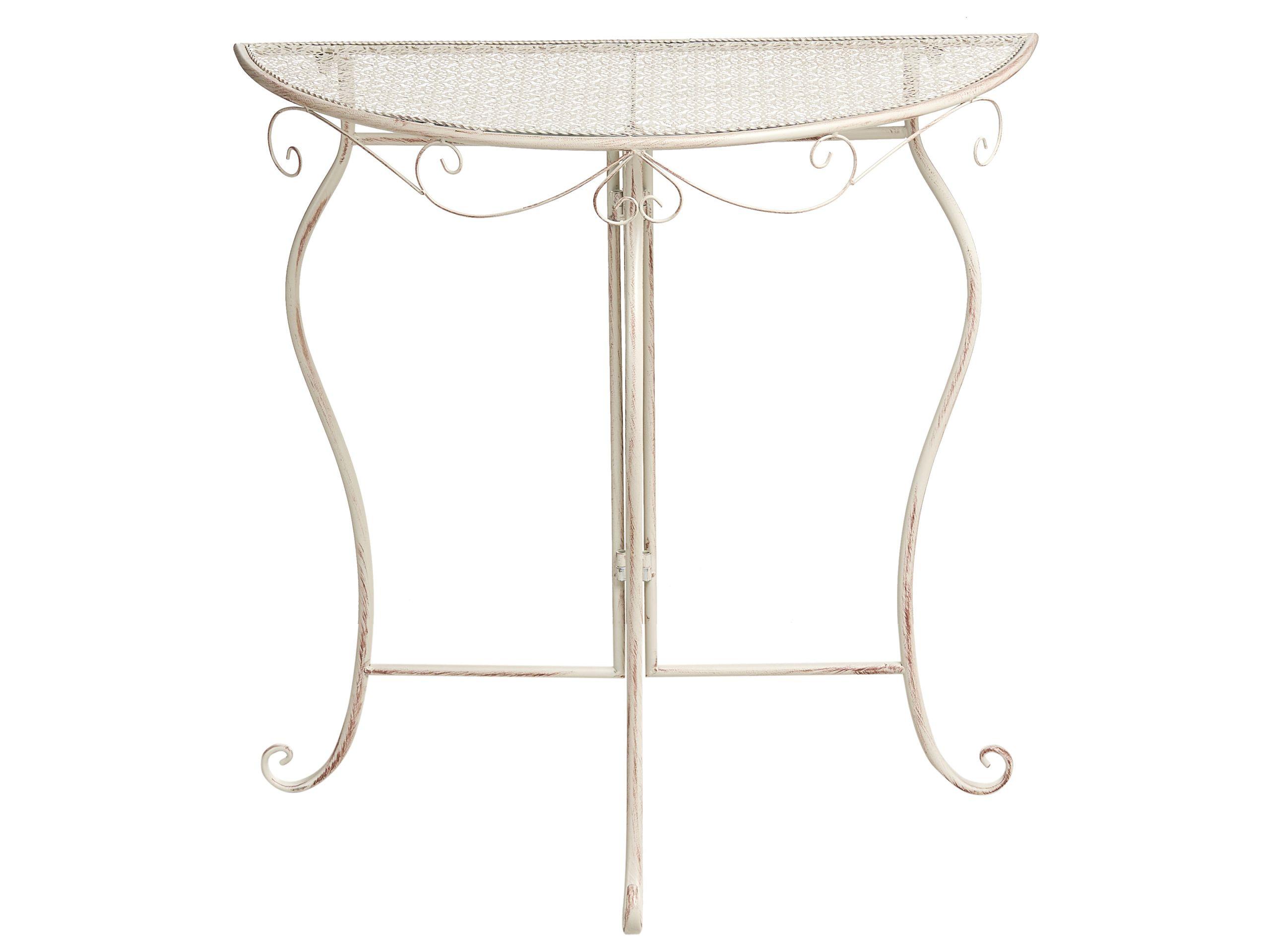 Beliani Ensemble pour bistro en Métal Rétro FOLELLI  