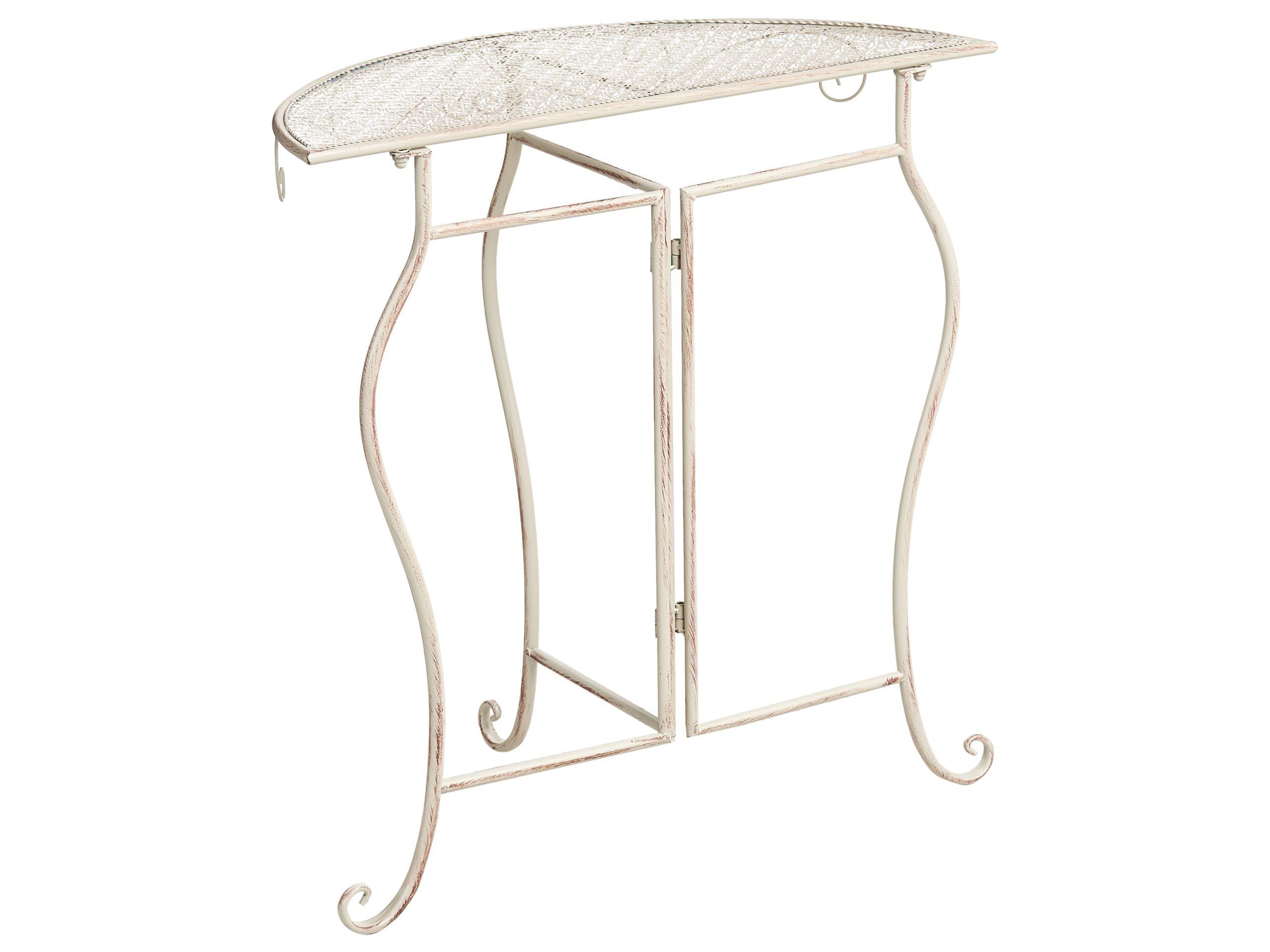 Beliani Ensemble pour bistro en Métal Rétro FOLELLI  