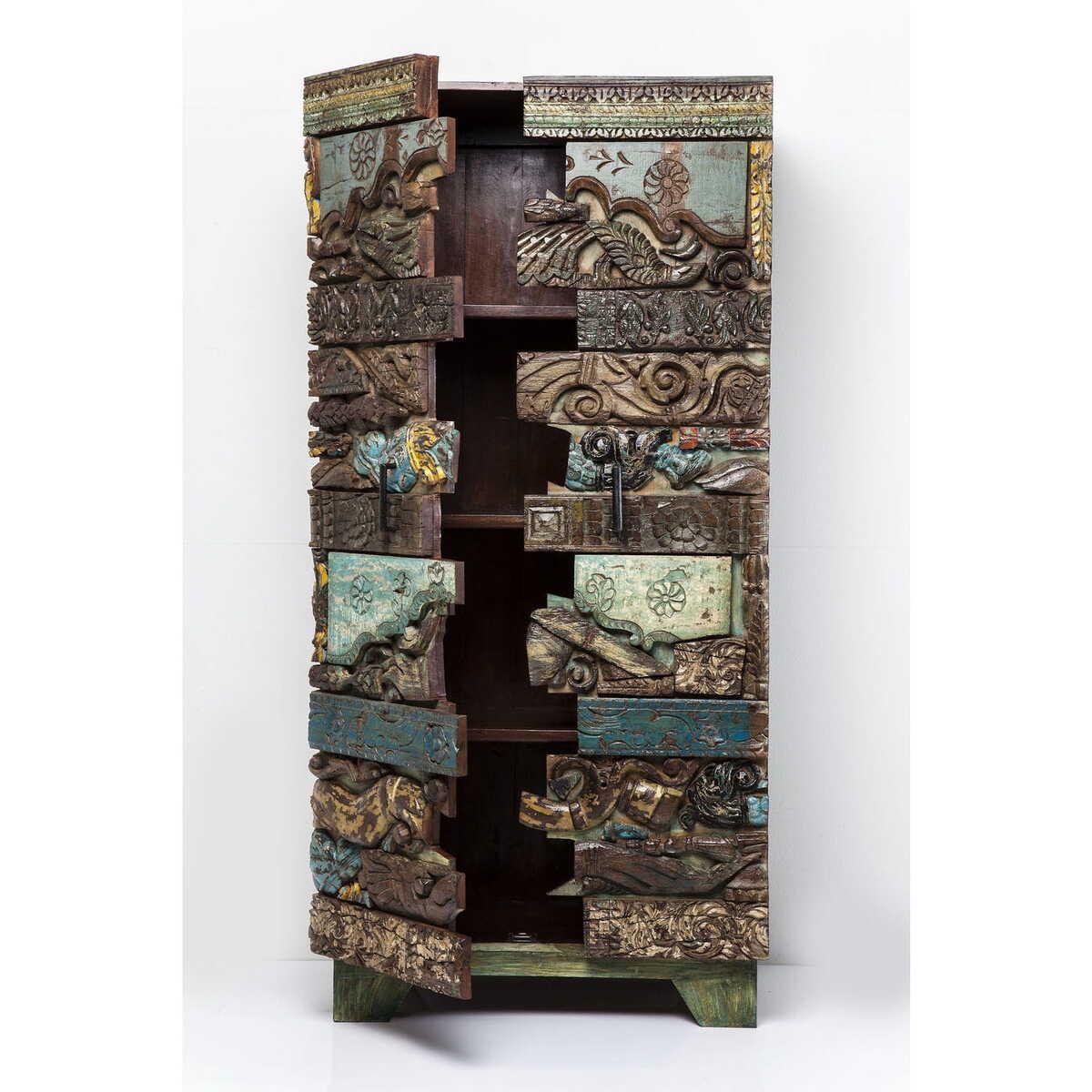 KARE Design Armoire Shanti Surprise Puzzle 2 portes  