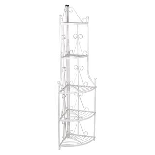 VidaXL Etagere a plante acier  