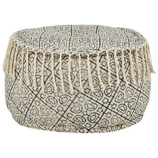 Beliani Pouf en Cotone Boho SONATI  