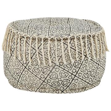 Pouf aus Baumwolle Boho SONATI