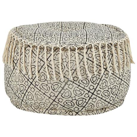 Beliani Pouf en Cotone Boho SONATI  