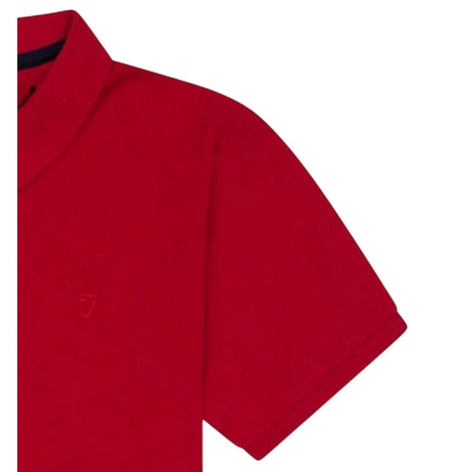 FARAH  Polo Manches Courtes Motiftyle Brodé Bugsworth 