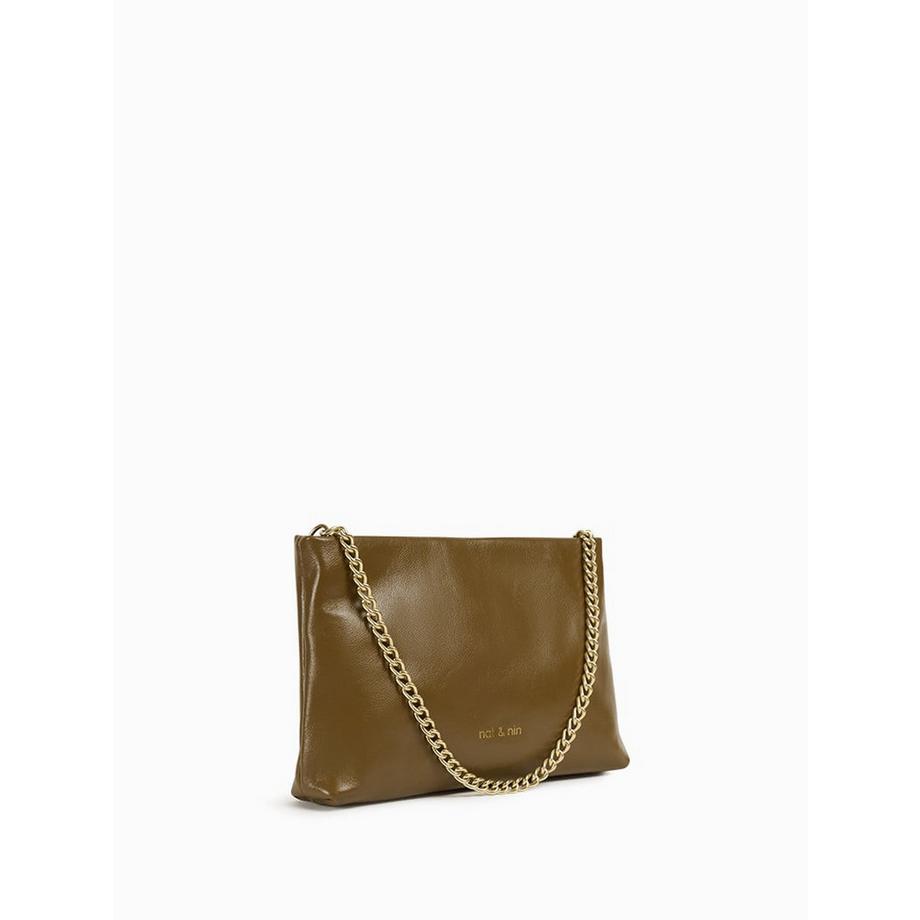 nat & nin Sac bandoulière Molly avec bandoulière chaîne  