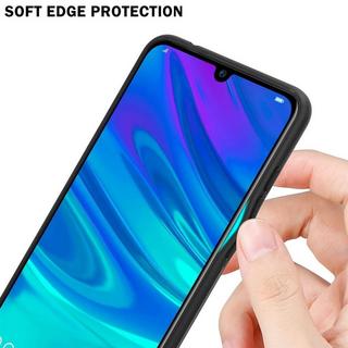 Cadorabo  Housse compatible avec Honor 10 LITE / Huawei P SMART 2019 - Coque de protection bicolore en silicone TPU et dos en verre trempé 