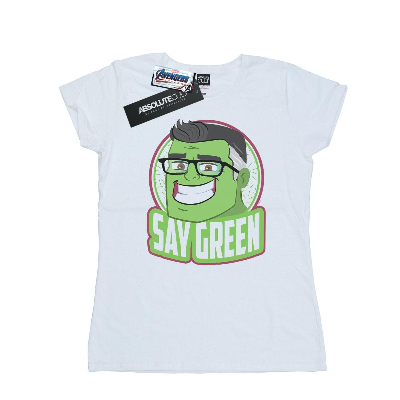 MARVEL  Tshirt AVENGERS ENDGAME SAY GREEN 