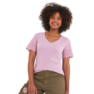 Joe Browns  T-Shirt Jersey Col V Brodé 