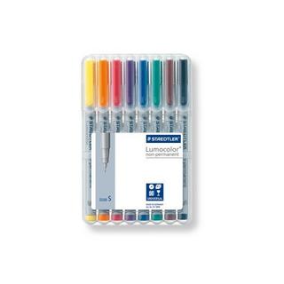 STAEDTLER STAEDTLER Lumocolor non-perm. S 8 Farben ass.  