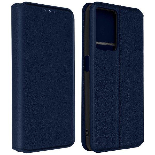 Avizar  Étui Oppo A77 Porte-Carte, Bleu 