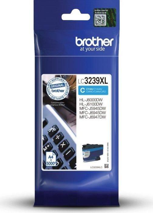 brother  Tinte Brother LC-3239XLC, cyan 6000S. MFC-J5945DW, MFC-J6945/47, HL-J6000 