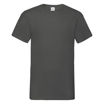 Valueweight Tshirt Männer mit VAusschnitt, kurzärmlig