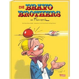 Spirou Deluxe Bravo Brothers (Hochwertige Jubiläumsedition 100 Jahre Franquin) Franquin, André; Hein, Michael (Übersetzung) Gebundene Ausgabe 