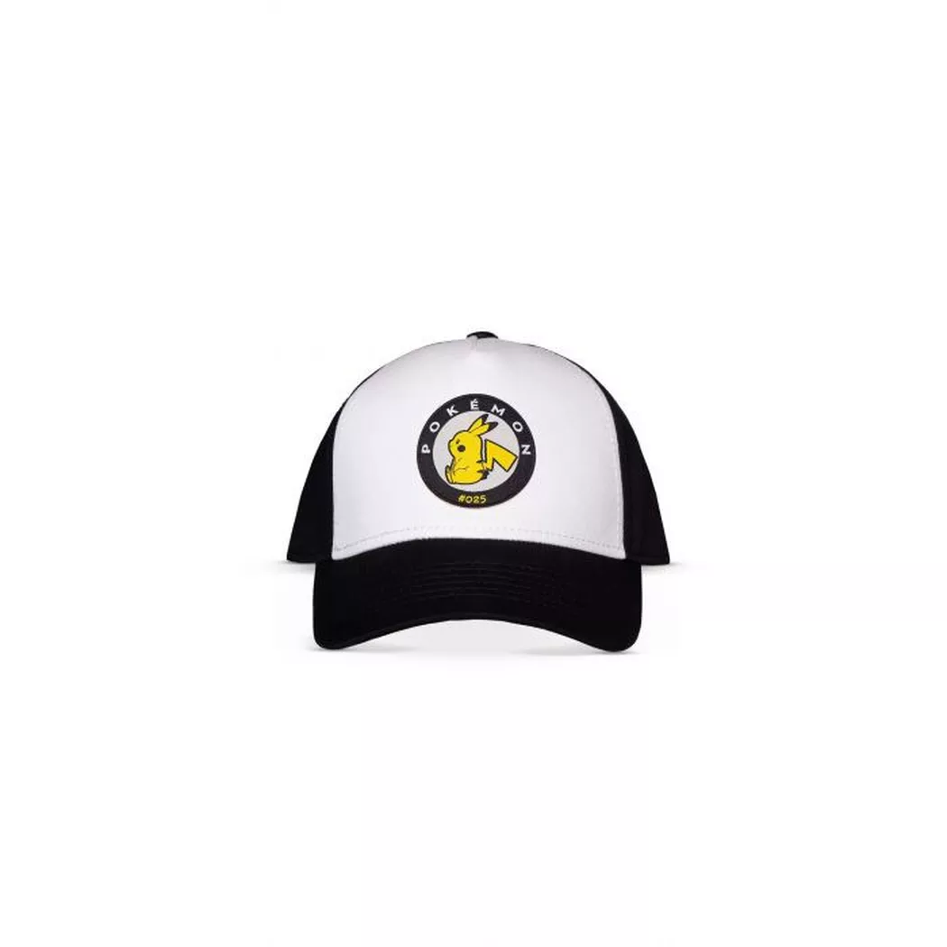 Difuzed - Mütze Baseball Pokemon Pikachu U, für Herren, Schwarz, One Size