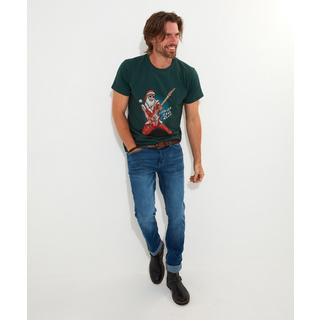 Joe Browns  Neuheit Rockin' Santa Grafik-Tee 